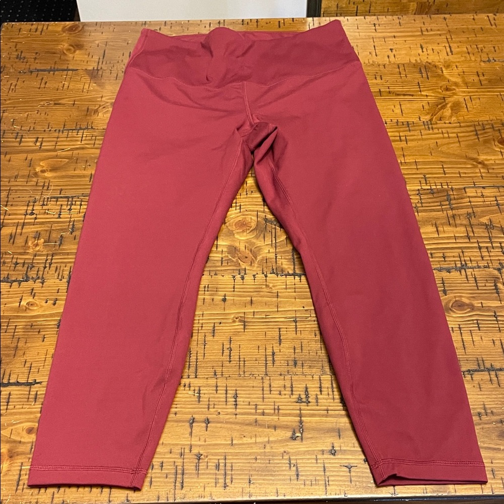 Yogalicious Women’s Burgundy Leggings